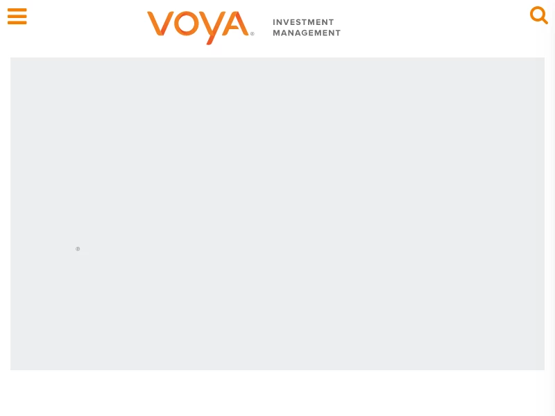 Voya Investment Management Homepage- Access Key Insights and Sections