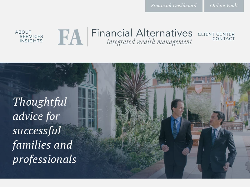 Wealth Management Advisors | Financial Alternatives