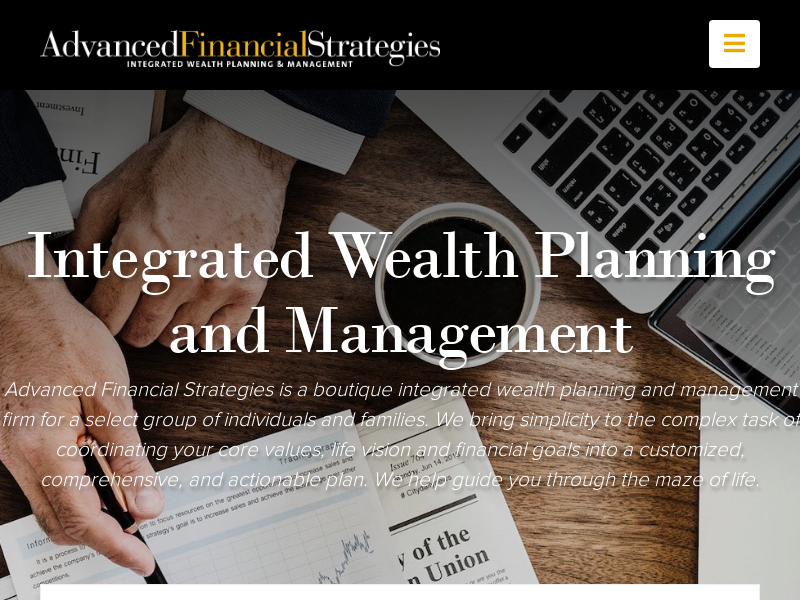 Advanced Financial Strategies | Integrated Wealth Planning and Management