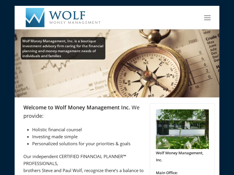 Home - Wolf Money Management, Inc.