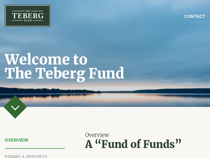 Welcome to The Teberg Fund