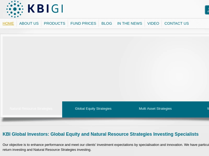 Institutional Asset Manager - KBI Global Investors
