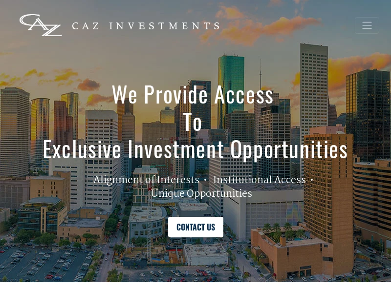 CAZ Investments
