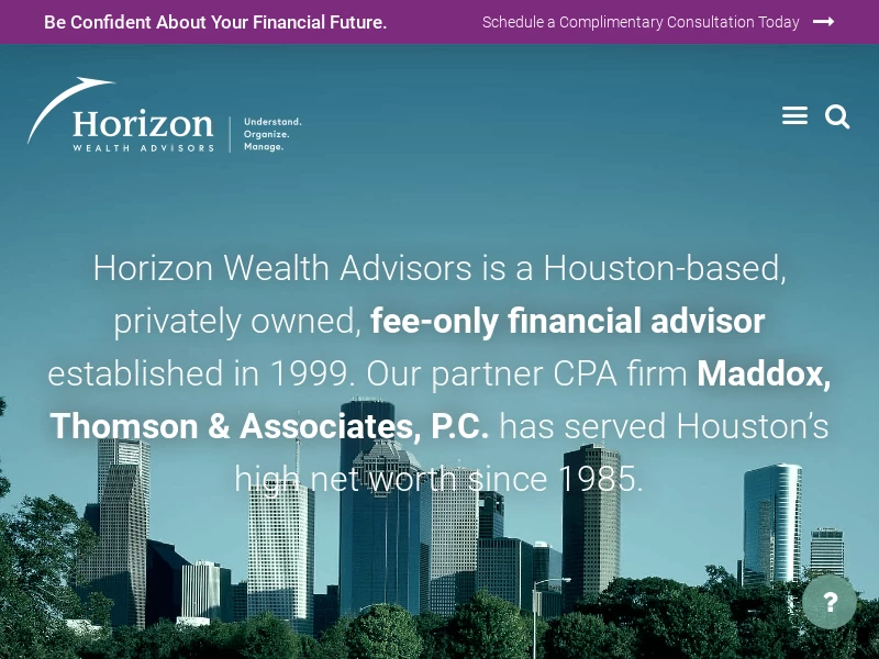 Home | Horizon Wealth Advisors