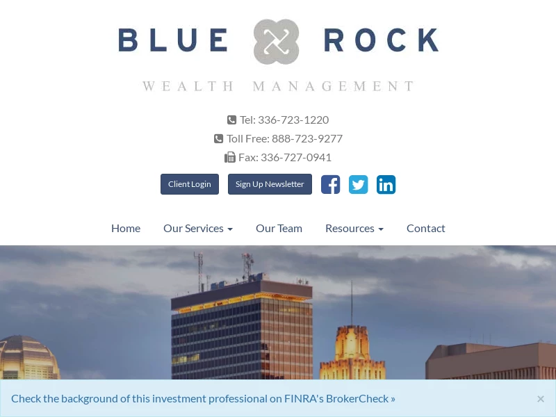 Home | Blue Rock Wealth Management