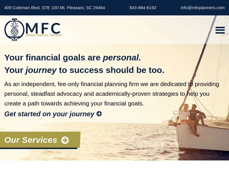 Morris Financial Concepts | Fee-Only Financial Advisors in Charleston, SC