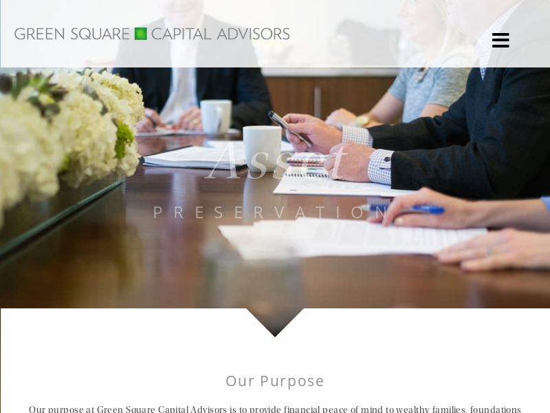 Financial Peace of Mind | Green Square Capital Advisors - Memphis, TN