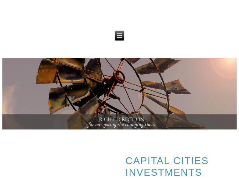 Capital Cities Investments | Registered Investment Advisory Firm