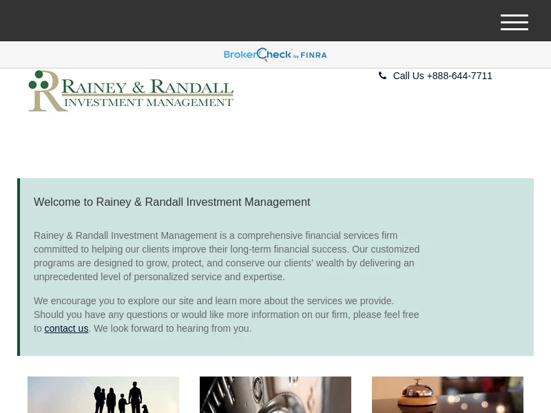 Home | Rainey & Randall Investment Management