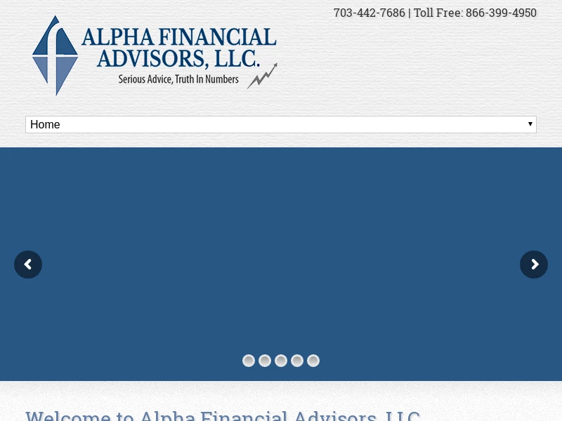 Alpha Financial Advisors, LLC. - Fee only investment firm