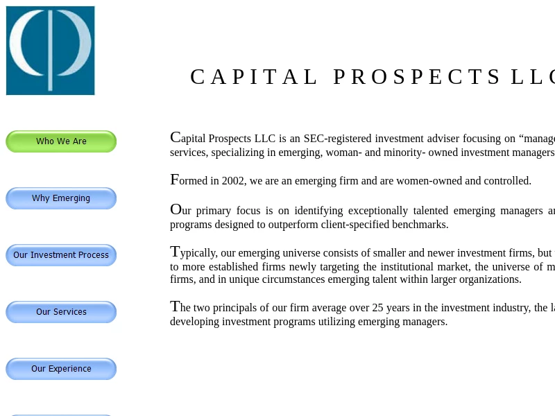 Capital Prospects subsidiary of Attucks Asset Management, LLC — Attucks Asset Management, LLC