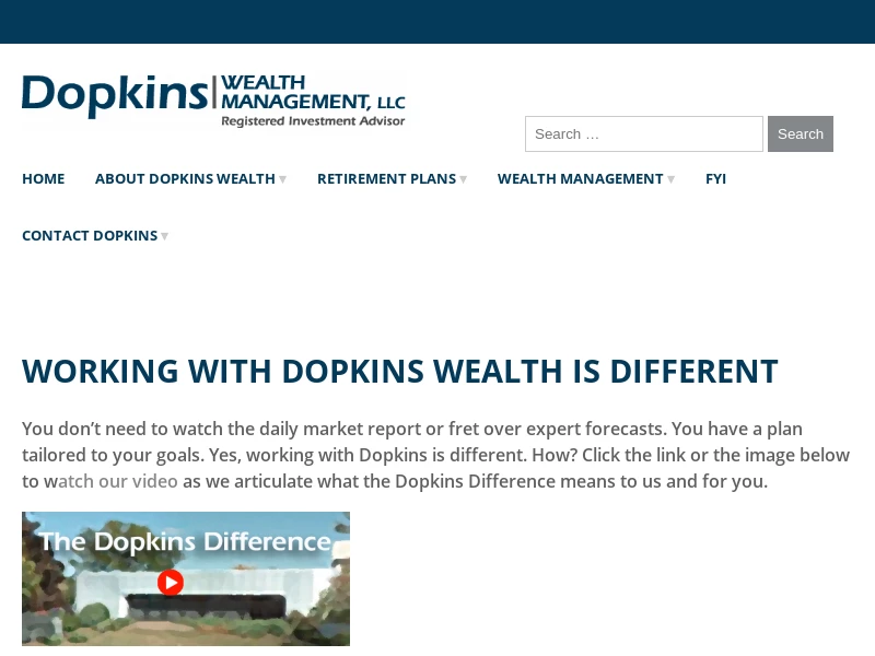Dopkins Wealth Management, LLC | Buffalo, NY
