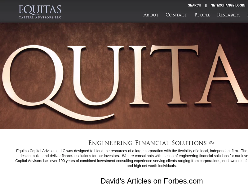Equitas Capital Advisors, LLC