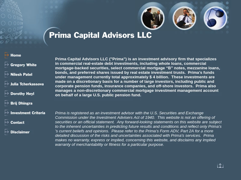 Prima Capital Advisors