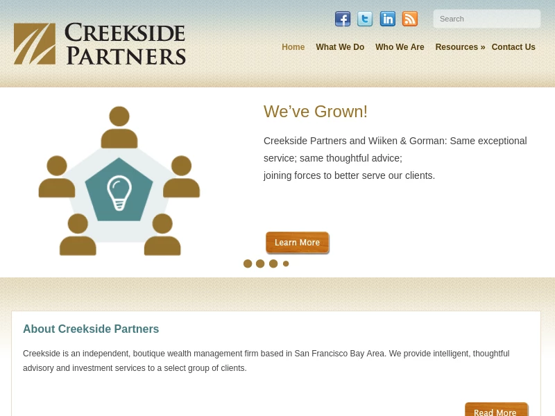 Home - Creekside Partners