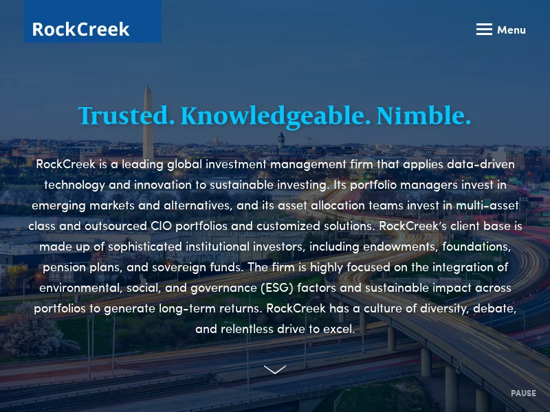 Homepage | RockCreek