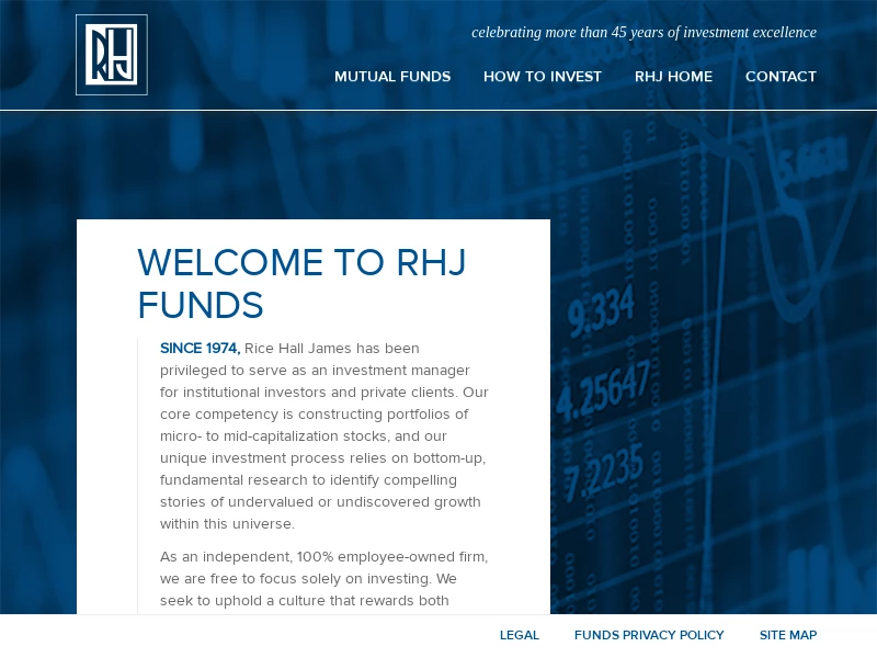 RHJ Mutual Funds
