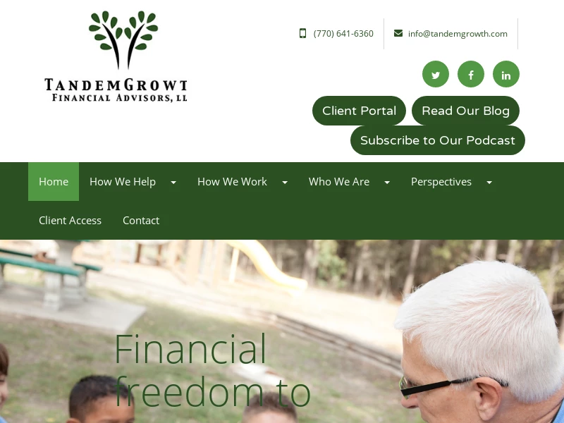 TandemGrowth Financial Advisors - Fee-Only Financial Planners