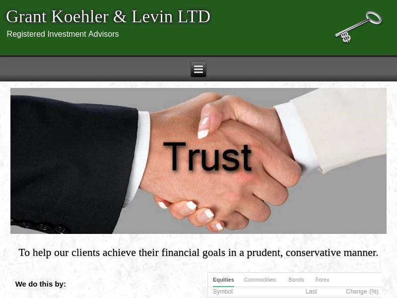 Grant Koehler & Levin | Registered Investment Advisors Mequon, WI