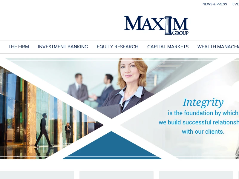 Home | Maxim Group