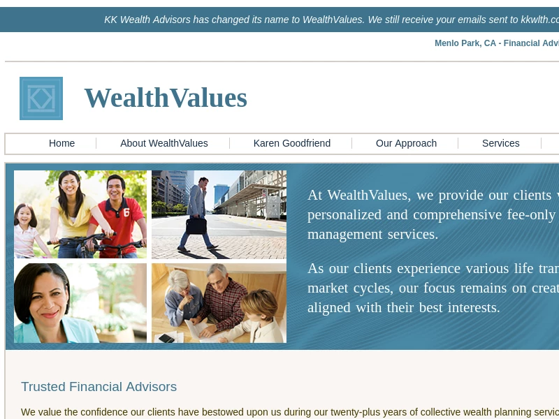 WealthValues, Financial Advisors