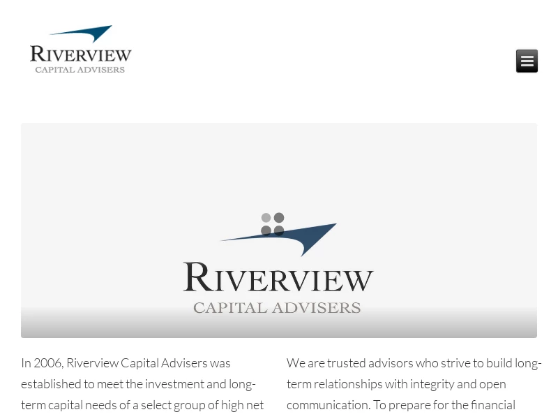 Home | Riverview Capital Advisers, LLC