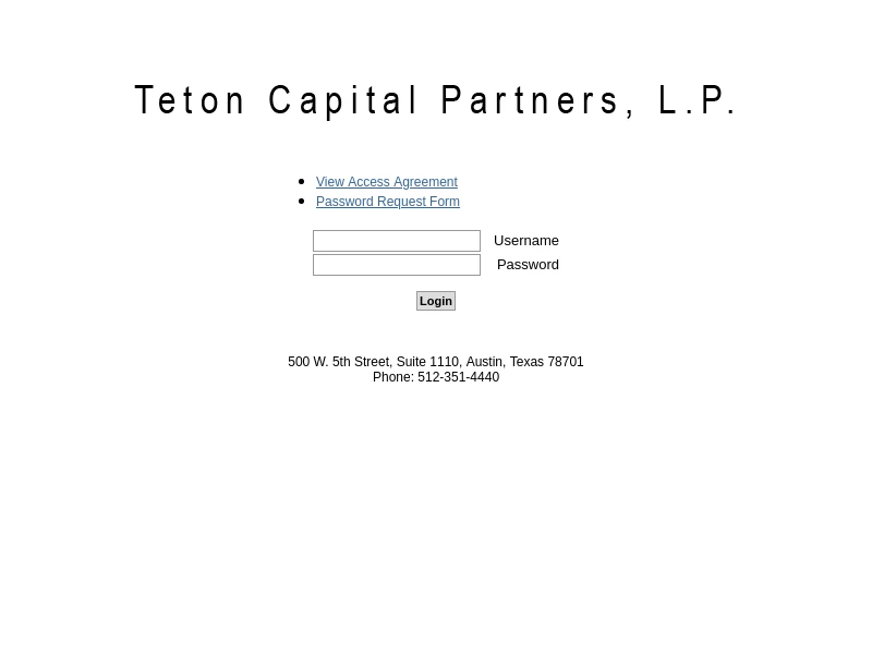 Teton Capital Partners