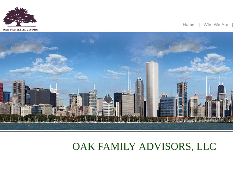 Oak Family Advisors | Wealth Management | Chicago, IL.