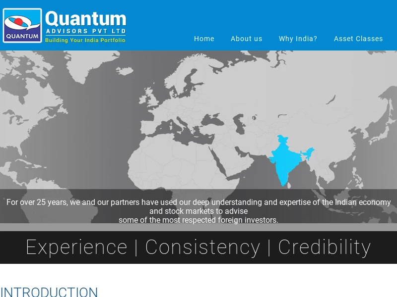 Quantum Advisors India | Responsible India Investing Since 1990