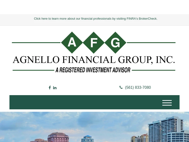 Agnello Financial Group, Inc. | A Registered Investment Advisor