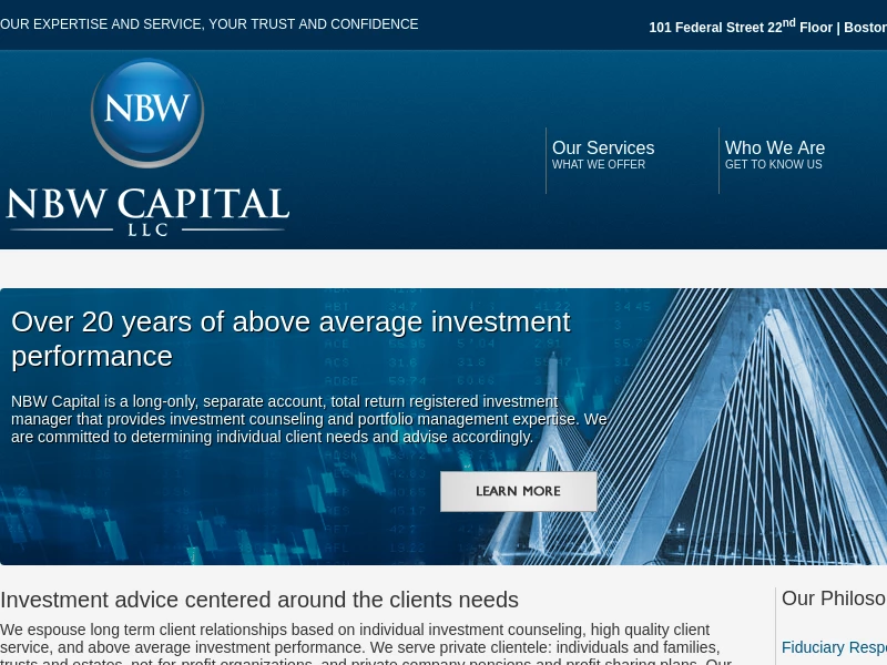 NBW Capital LLC - NBW Capital LLC