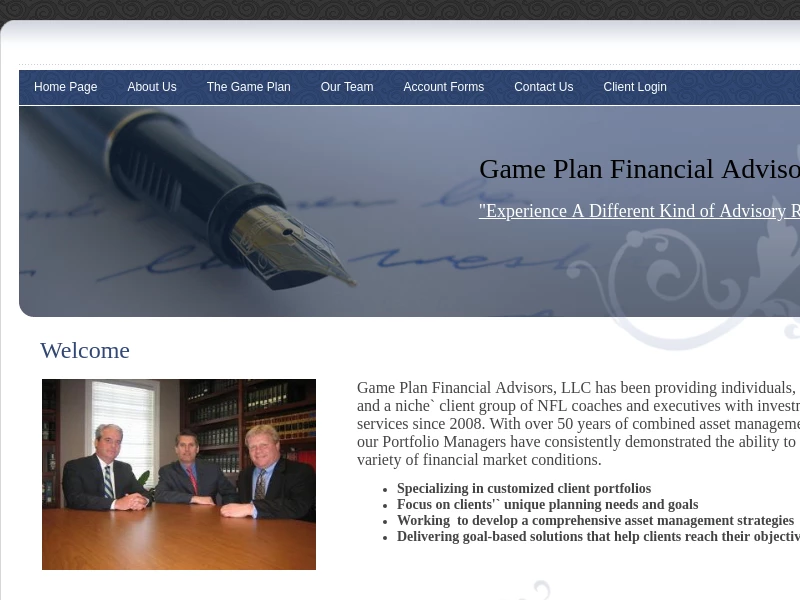 Game Plan Financial Advisors, LLC