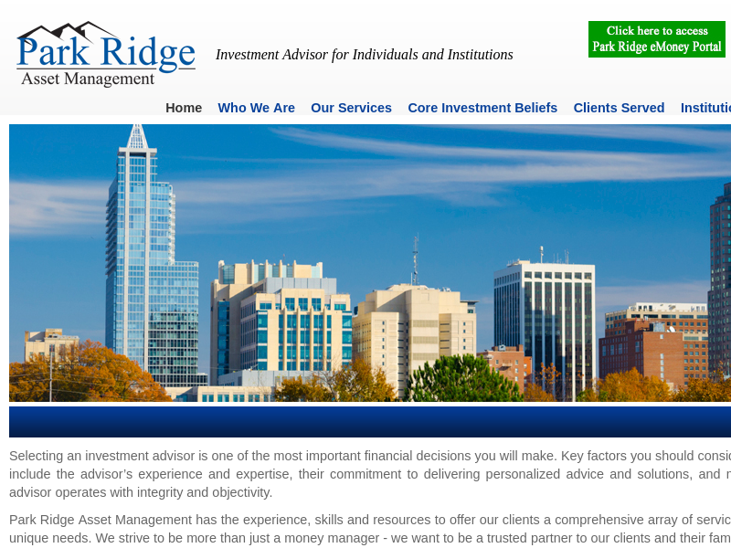 Park Ridge Asset Management - Registered Investment Advisor