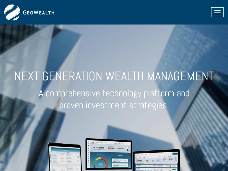 GeoWealth: Asset Management Platform for Advisors