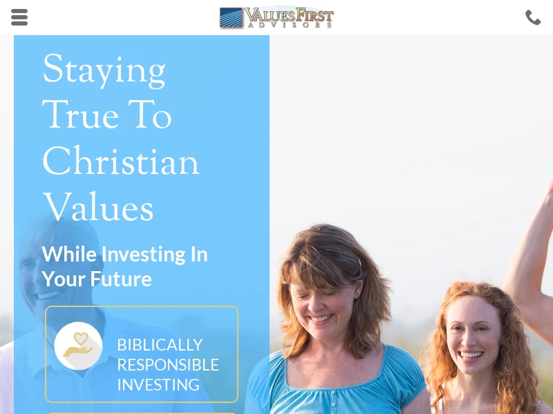 Values First Advisors - Christian Financial Advisors | Invest Responsibly