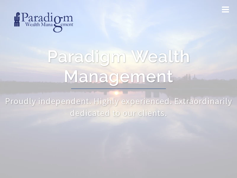 Paradigm Wealth Management: Personalized Financial Planning Services