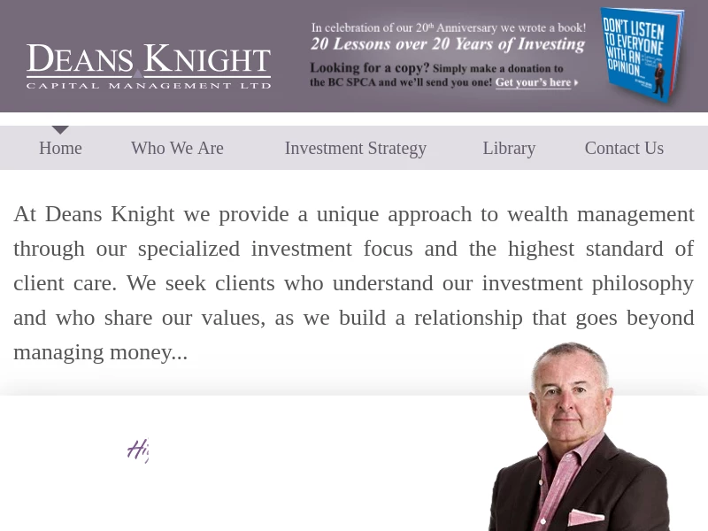 Deans Knight Capital Management Ltd.