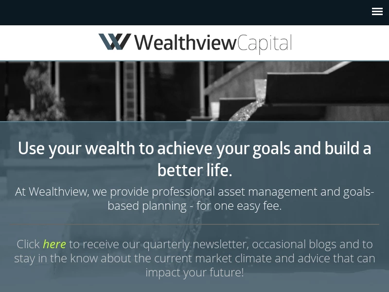 Wealthview Capital: Fee-Only Financial Advisors in Jackson, MS
