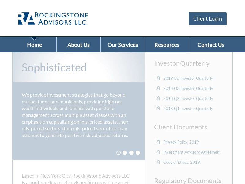 Rockingstone Advisors | Asset Management | Corporate Advisory
