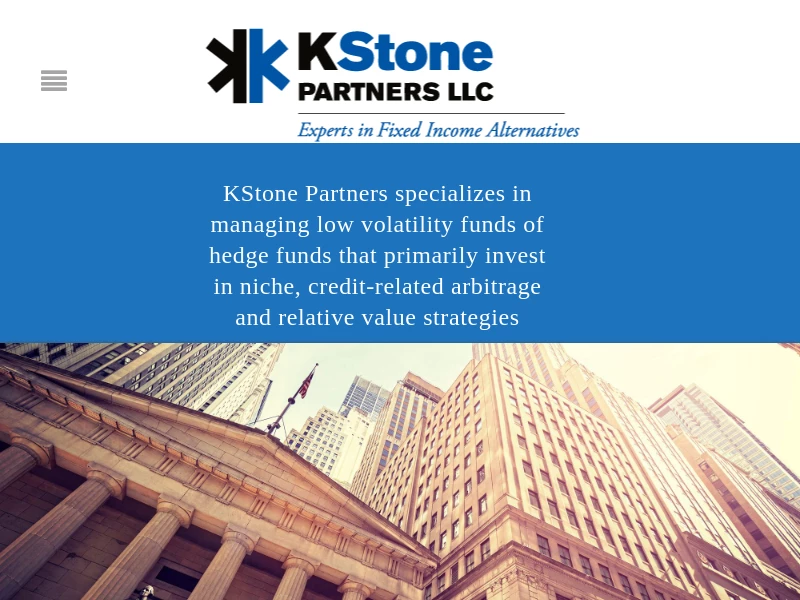 KStone Partners LLC – Experts in Alternatives for Municipal Securities