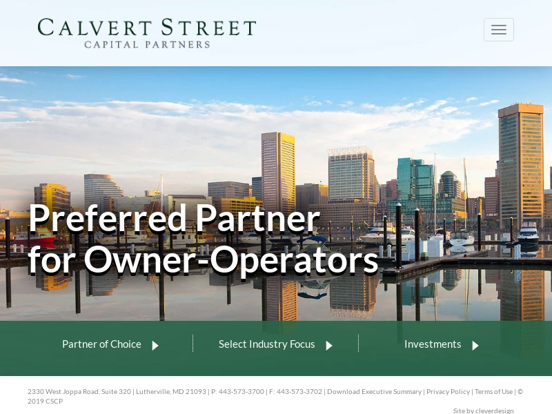 Calvert Street Capital Partners