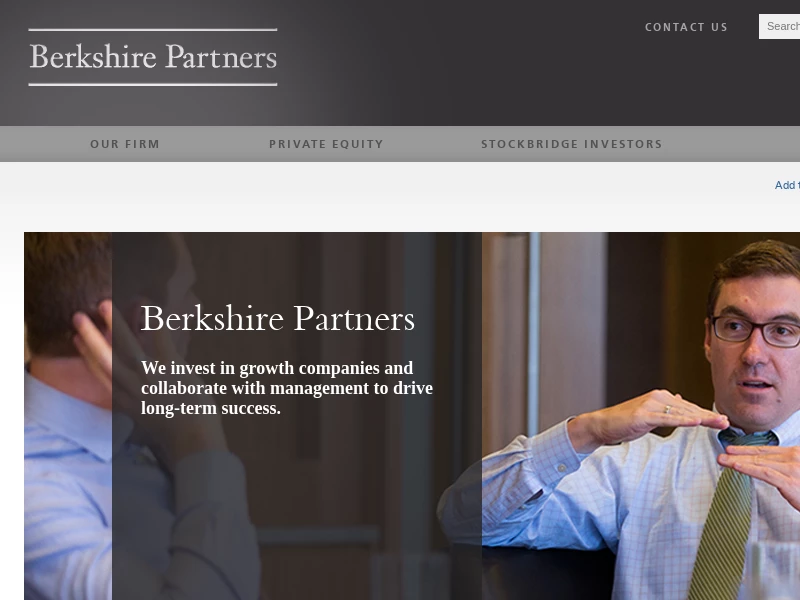 Berkshire Partners | Building Enduring Value Through Exceptional Teams