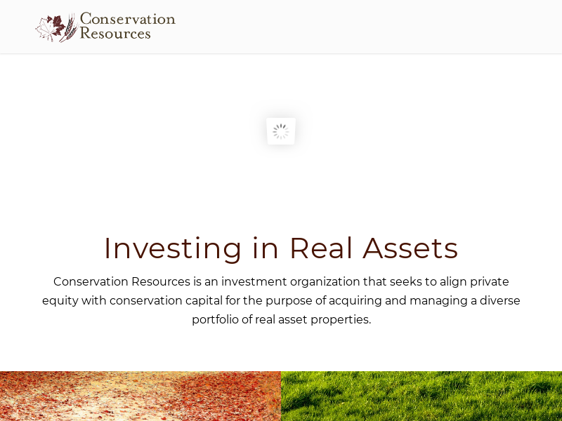 Conservation Resources – Forestry and Farming – Investing In Real Assets