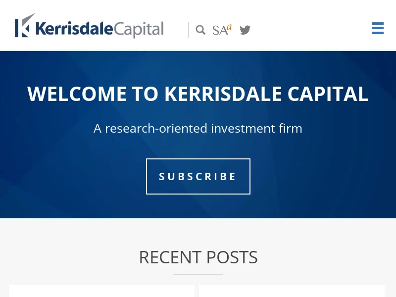 Kerrisdale Capital Home - Kerrisdale Capital