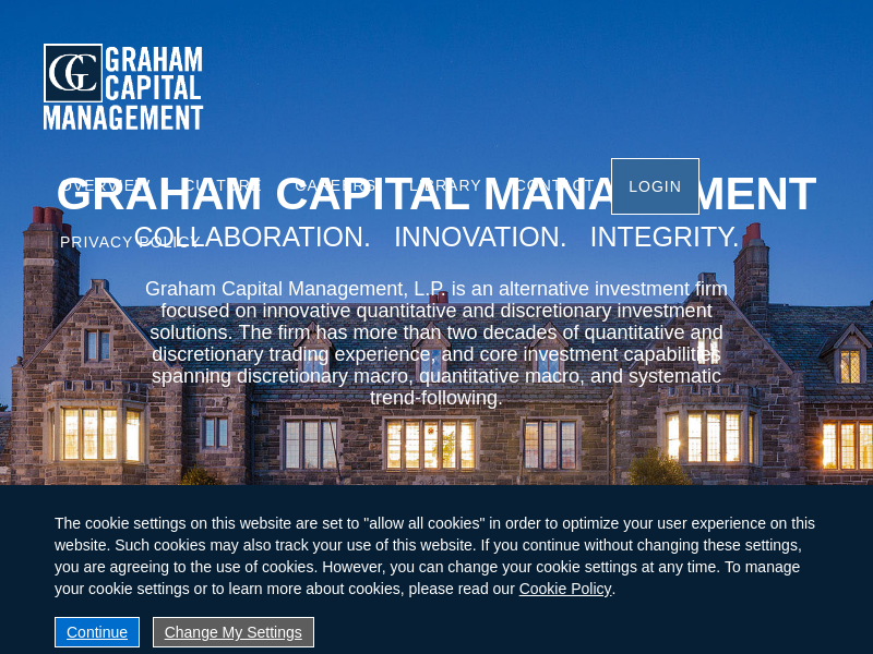 Welcome To Graham Capital Management