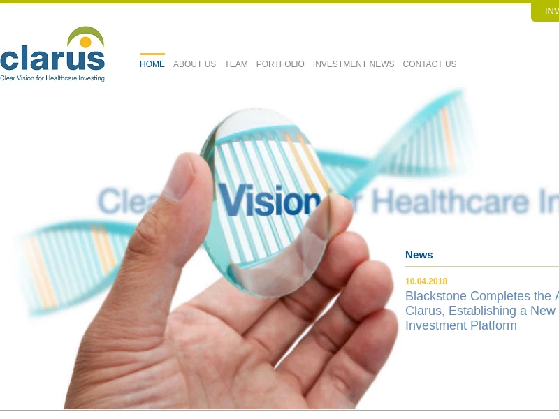 Boston and San Francisco based Health Care and Life Science Investment Firm - Clarus
