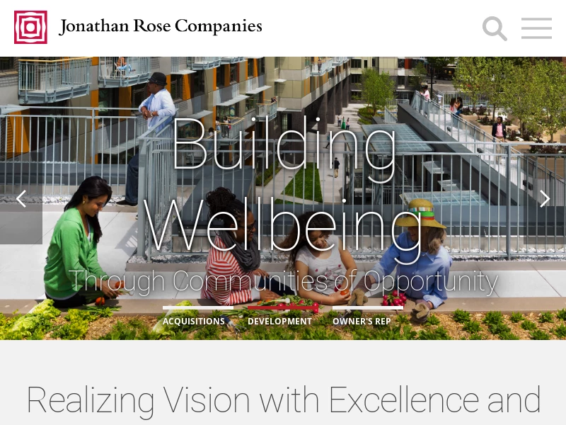 Jonathan Rose Companies | Transforming Communities