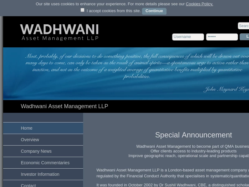 Wadhwani Asset Management LLP