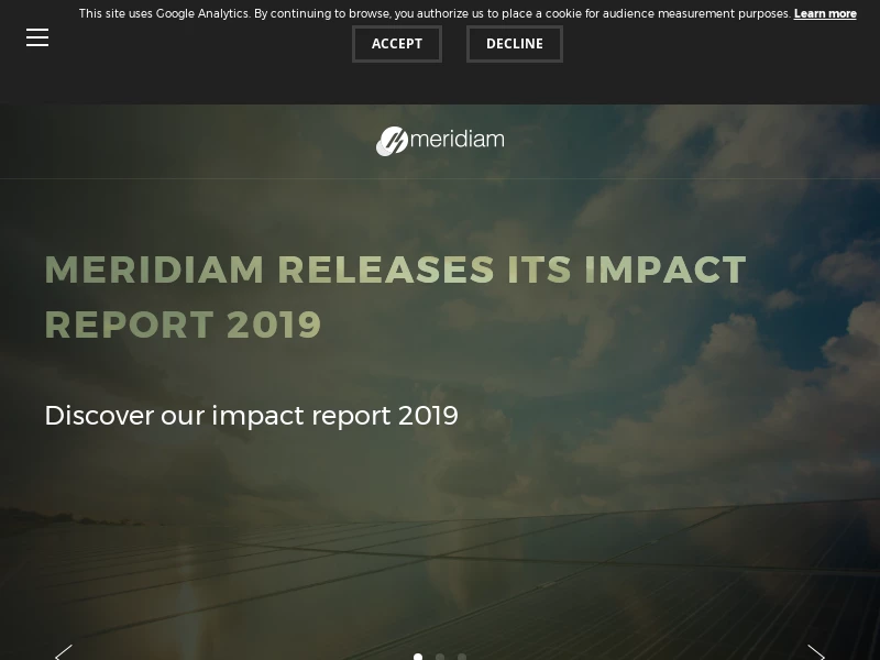 MERIDIAM – Investing for the community