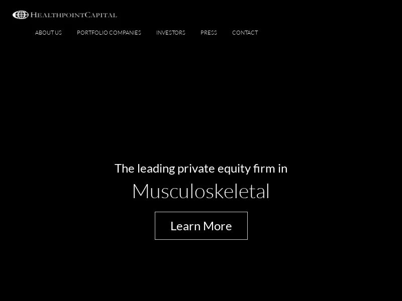 HealthpointCapital - The leading Private Equity Firm in Musculoskeletal Healthcare